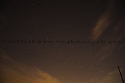 Pictures of the night sky