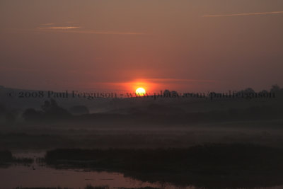 Gallery 3 - Sunrise over the marshland