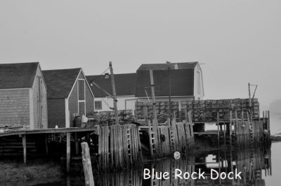 Blue rock dock
