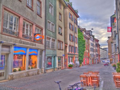 Basel Switzerland HDR Art