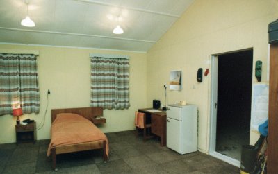 Beer fridge & bed