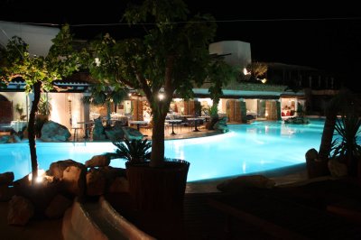 Na Xamena Pool by Night
