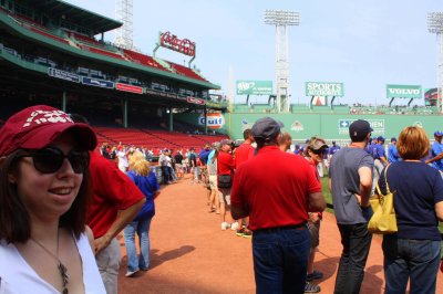 Debbie on the Field, 3 September 2011
