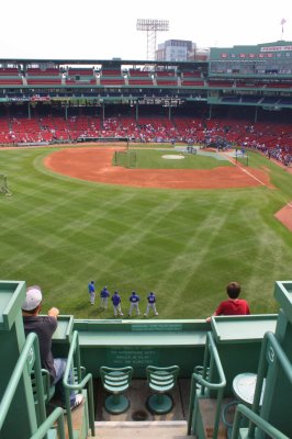 View from the Green Monster, 3 September 2011