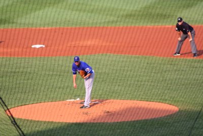 Rangers Pitcher, 3 September 2011