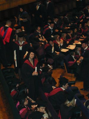 Faux Diploma in Hand (11/12)