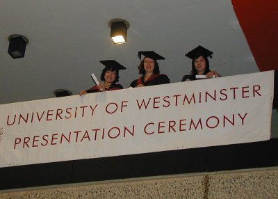 Week 61 (11/12-11/18) - Debbie's Graduation from the University of Westminster, London