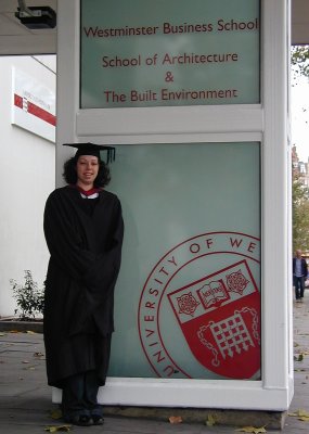 Deborah Leitner, MA, University of Westminster, Class of 2007 (11/18)
