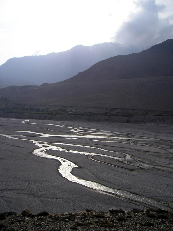 Gandaki river near Kagbeni town (10km away from muktinath)