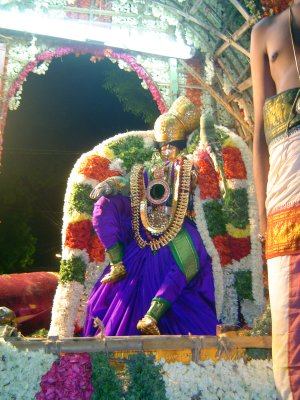 21_2011_Srivilliputtur_Thiruvaadipuram_Day08_Evening_PurappaaduAandaalInPushpaPallakku.JPG