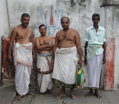 KainkaryapaRars (Left to Right-Sri Baalaji Swami, Sri Raaju Swami, Sri Prabhu Swami and Sannidhi Maniyakaar).JPG