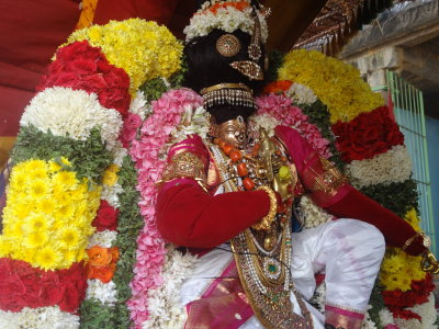 Neervannar 5th Day Morning Nachiyar Thiru-k-kOlam