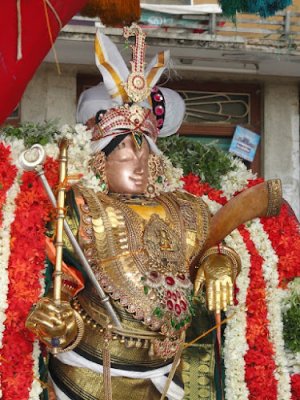 Mannargudi RajagopalaSwamy Kandaperanda Pakshi Vahanam and Nayakar koNDai