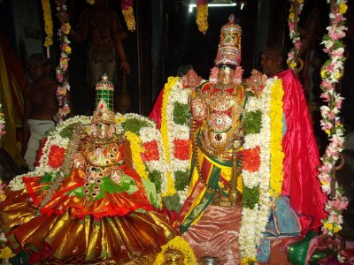 Sri SaraNayagi Sametha Sri Saranathan-Tirukalyana Seerthi.JPG