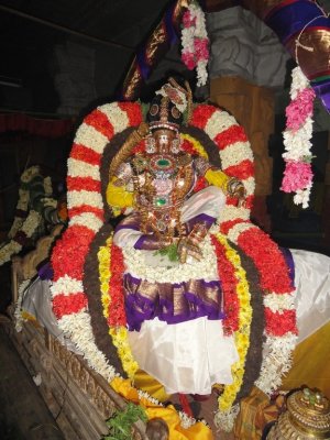 Thirunindravur Brahmothsavam Day5 - Morning nAchiyAr sevai