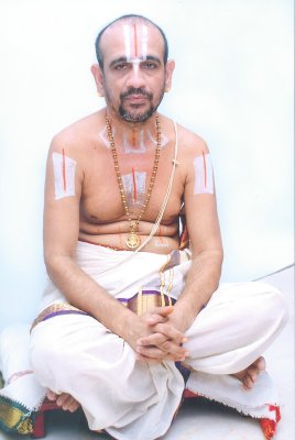 varthamana Thiruvellarai Ammal Melathirumalaigai Sri.U.Ve.Sowmiyanarayanachariar Swami
