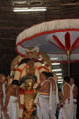 Perumal Kovil Brahmothsavam - Sri Perarulalan @ Garuda Sevai