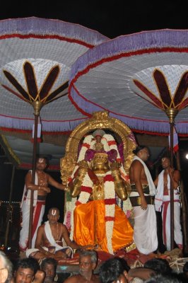   Perumal Kovil Brahmothsavam - Sri Perarulalan Hanumantha vahanam