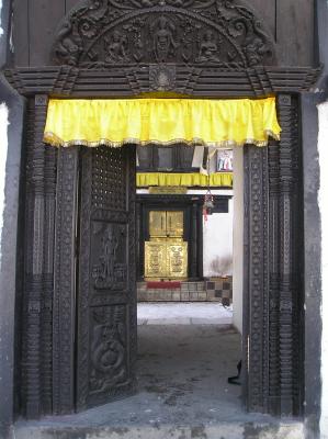 Inside View of Temple