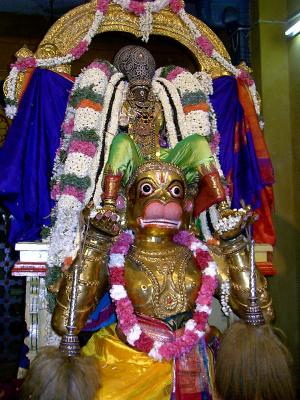 Sri Parthasarathi On Hanumantha vahanam.JPG