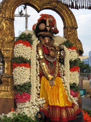 ThiruvAdipooram-Andal during Veedhi purappadu1.JPG