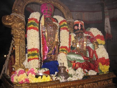 Sri Andal and Sri Parthasarathi on ThiruvAdipooram Day.JPG