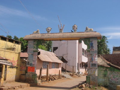 Entrance to the divyadesam