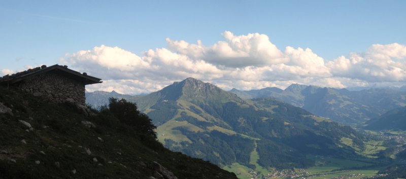 Wilder Kaiser kitzbul from maukspitze