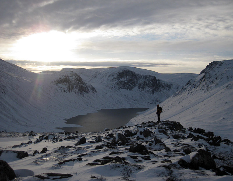 Dec 11 Loch Avon in the heart of the Cairngorms National Park