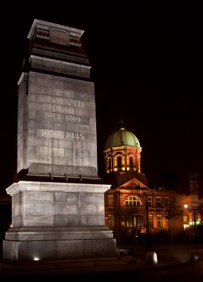 Cenotaph and Dorman Museum, Middlesbrough UK