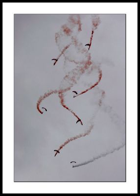 Parachute display team