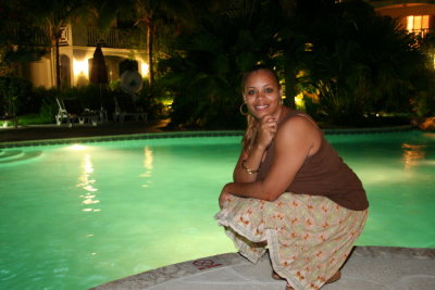 Poolside at Turks & Caicos