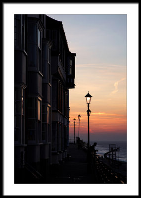 Overlooking the sea at Cromer