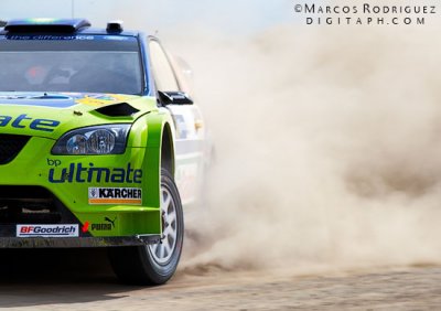 Marcus Gr�nholm at the 2007 WRC Corona Rally Mexico