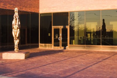 Statue with Shadow, Reflection