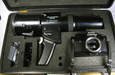 N-Mirotar 210 mm + Contax 137MA