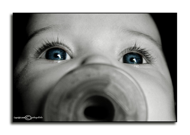 Babys got... <br>blue eyes<p>July 21