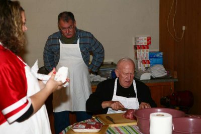 Making Christmas Sausage 2011