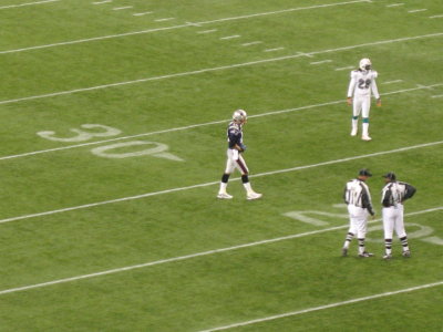 Brady takes the field