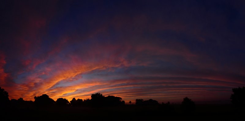 Morning Sunrise Panorama