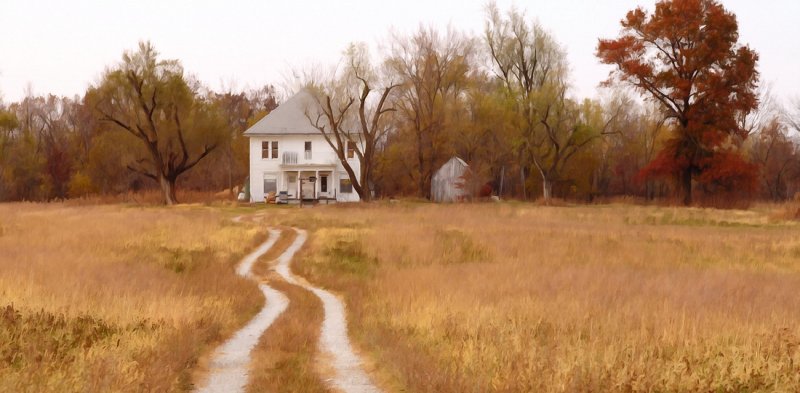 Old House Near Elam Bend