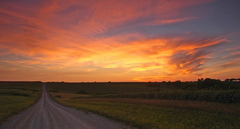 Sunset Near Whitten Switch