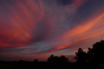 Sunset Colors in the East