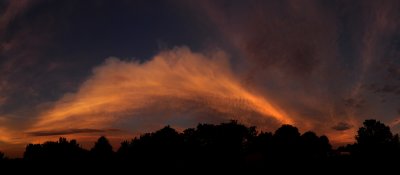 Sunrise Pano Looking West