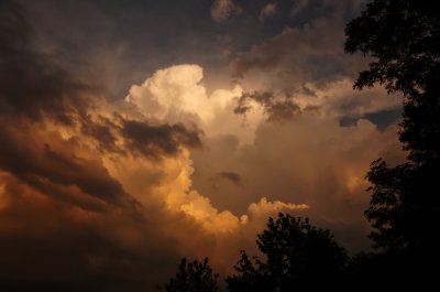 Sunset  Storm Formations