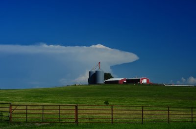 Thunderhead with Farm