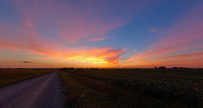 Sunset Near Whitton Switch