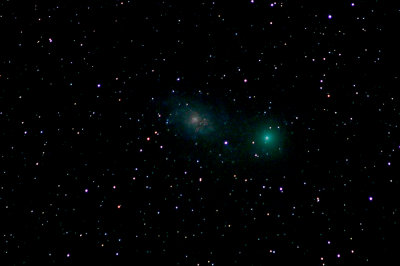 Galaxy M33 & Comet 8P/Tuttle