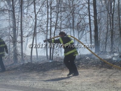 04/04/2012 Brush Fire Brockton MA