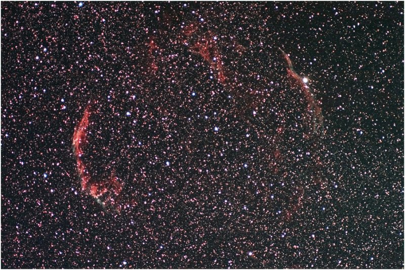 Veil Nebula in Cygnus